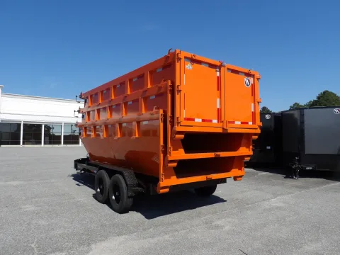 Another view of 2027 Steel Pines Cargo 16' Roll Off Bin for sale in Cochran, GA at WOW Cargo Trailers