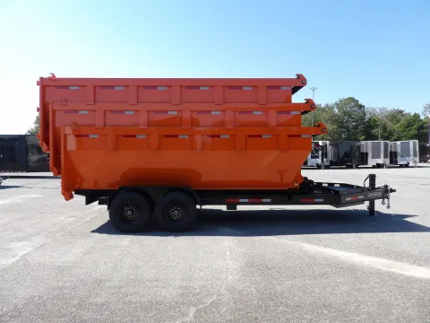 Another view of 2027 Steel Pines Cargo 16' Roll Off Bin for sale in Cochran, GA at WOW Cargo Trailers