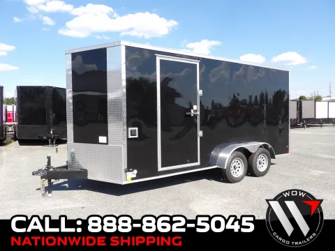 Black 2027 Diamond Cargo 7X16 Con Custom for sale in Cochran, GA