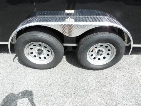 Another view of 2027 Seed Cargo 7X16 TA Custom for sale in Cochran, GA at WOW Cargo Trailers