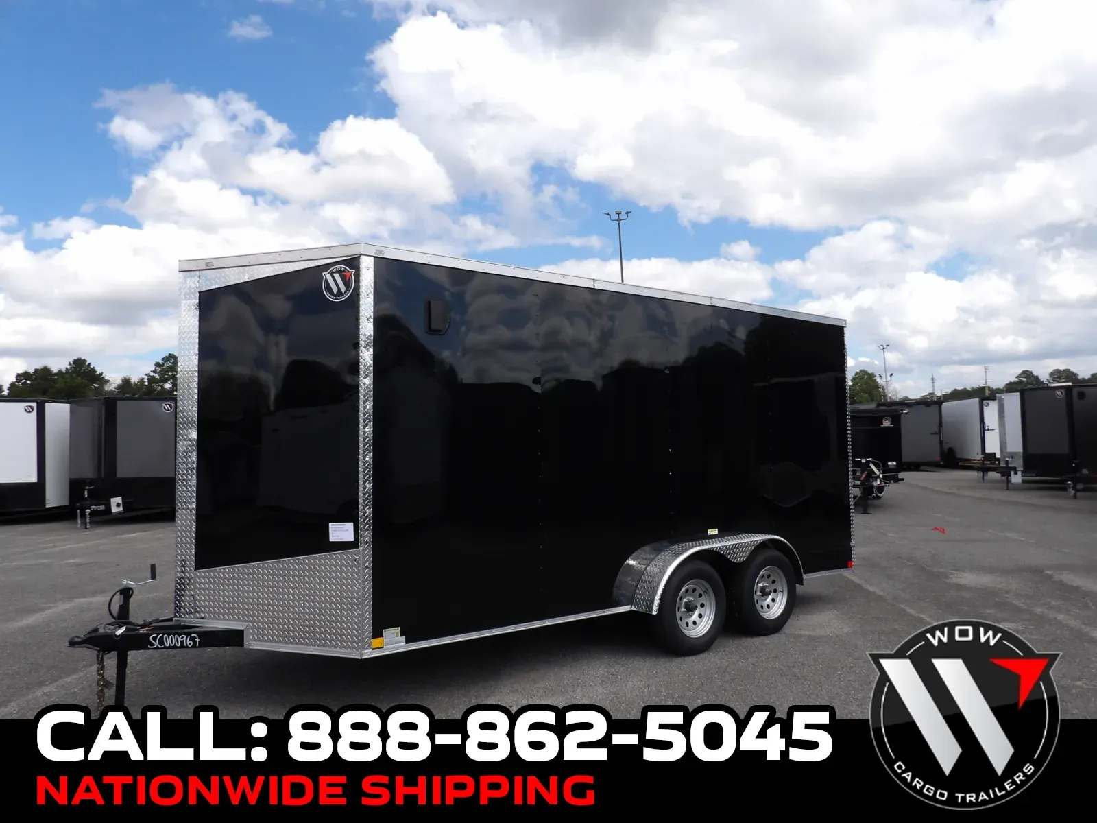 Black 2027 Seed Cargo 7X16 TA Custom for sale in Cochran, GA