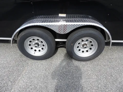 Another view of 2027 Seed Cargo 7X16 TA Custom for sale in Cochran, GA at WOW Cargo Trailers