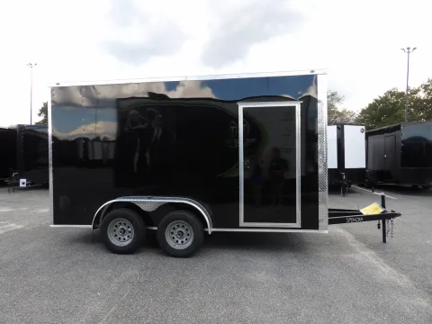More photos of 2027 Steel Pines Cargo 7X14 TA Custom at WOW Cargo Trailers, GA
