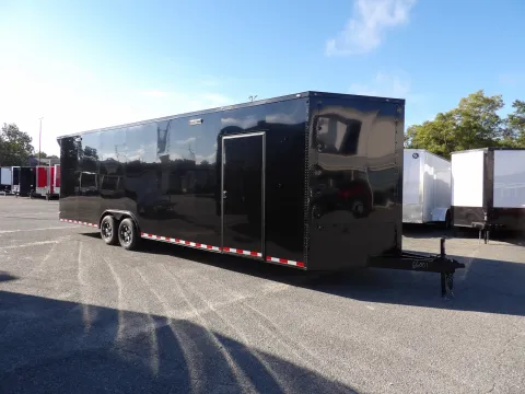 Another view of 2027 South GA Cargo 8.5X28 SGC Race for sale in Cochran, GA at WOW Cargo Trailers