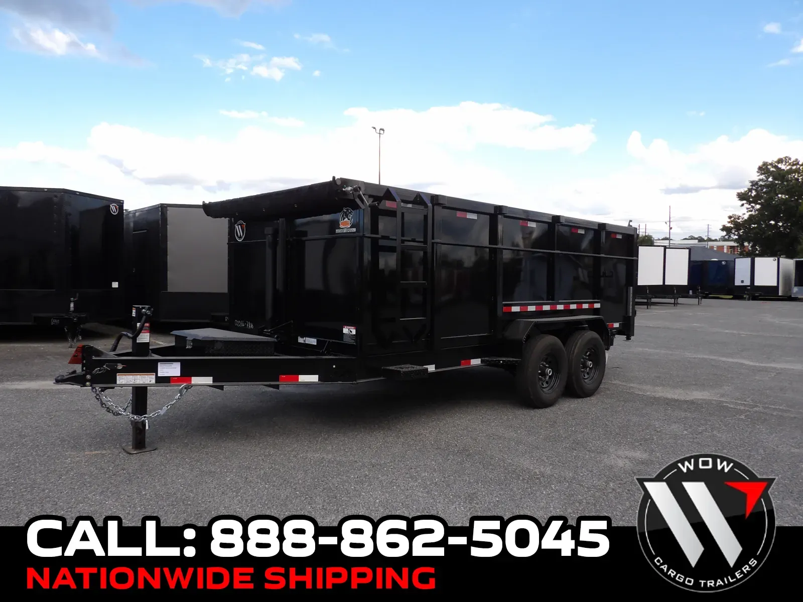 Black 2027 Panther Cargo 7X16X4 for sale in Cochran, GA