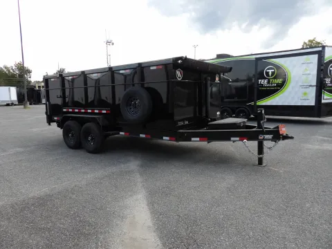 Another view of 2027 Panther Cargo 7X16X4 for sale in Cochran, GA at WOW Cargo Trailers