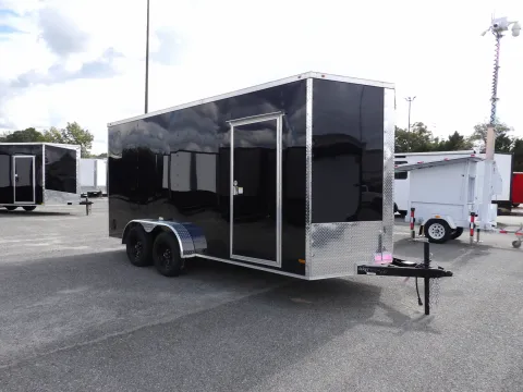 More photos of 2027 All World Trailers 7X16 TA S1 at WOW Cargo Trailers, GA