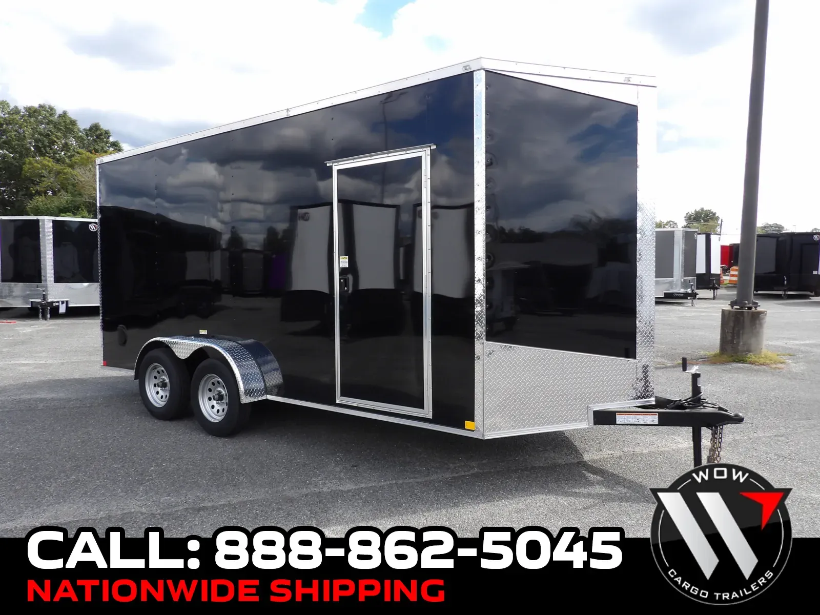 Black 2027 Seed Cargo 7X16 TA Custom for sale in Cochran, GA