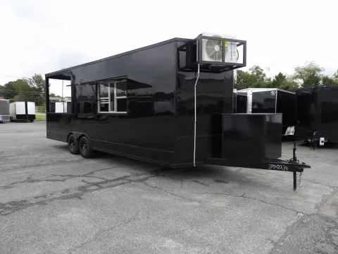 More photos of 2027 Steel Pines Cargo 8.5X24 BBQ Custom at WOW Cargo Trailers, GA