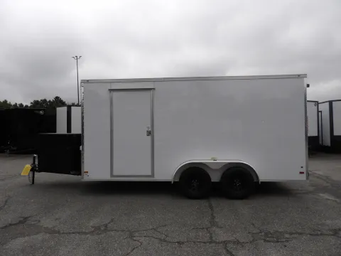 Photos of 2027 All World Trailers 7X16 Con Custom for sale in Cochran, GA at WOW Cargo Trailers