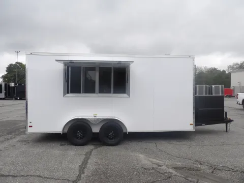 More photos of 2027 All World Trailers 7X16 Con Custom at WOW Cargo Trailers, GA