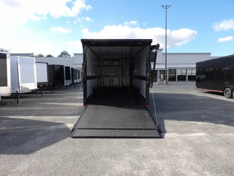 Another view of 2027 Steel Pines Cargo 8.5X30 Custom Race for sale in Cochran, GA at WOW Cargo Trailers