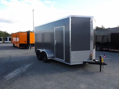 Photos of 2027 All World Trailers 7X14 TA Custom for sale in Cochran, GA at WOW Cargo Trailers