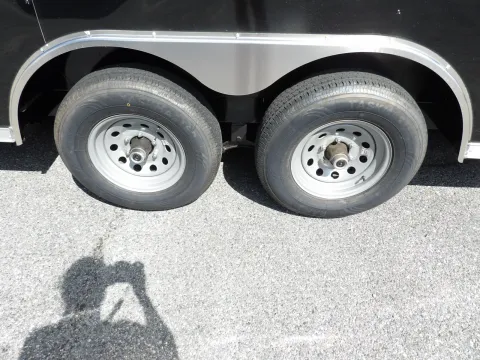 Another view of 2027 Seed Cargo 8.5X24 TA for sale in Cochran, GA at WOW Cargo Trailers