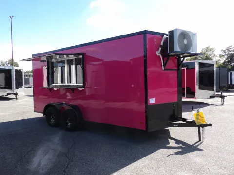 More photos of 2027 All World Trailers 7X16 Con Custom at WOW Cargo Trailers, GA