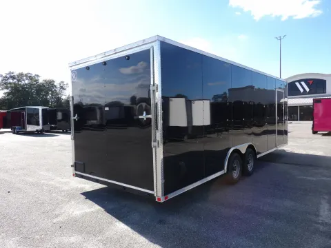 Another view of 2027 Seed Cargo 8.5X24 TA for sale in Cochran, GA at WOW Cargo Trailers