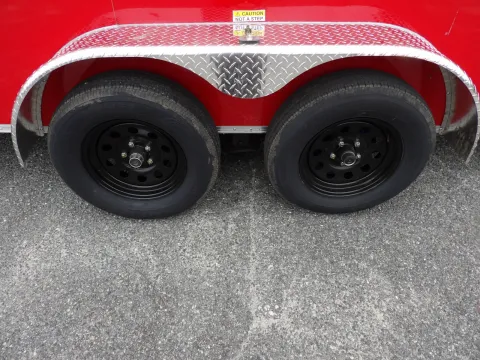 Another view of 2027 All World Trailers 7X16 Con Custom for sale in Cochran, GA at WOW Cargo Trailers