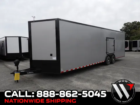 Black 2027 South GA Cargo 8.5X28 Custom for sale in Cochran, GA