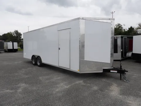 Another view of 2027 Seed Cargo 8.5X24 TA for sale in Cochran, GA at WOW Cargo Trailers