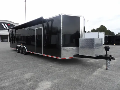More photos of 2027 Steel Pines Cargo 8.5X32 Custom Race at WOW Cargo Trailers, GA