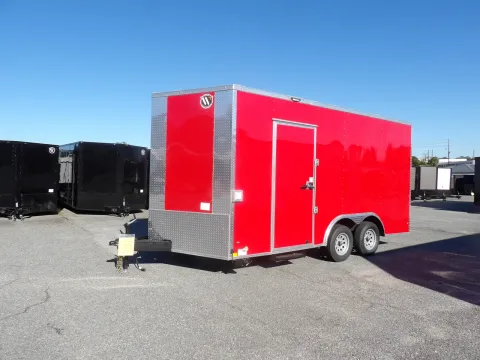 Another view of 2027 Diamond Cargo 8.5X16 Con Custom for sale in Cochran, GA at WOW Cargo Trailers