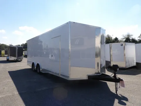 Another view of 2027 Steel Pines Cargo 8.5X24 Custom Race for sale in Cochran, GA at WOW Cargo Trailers