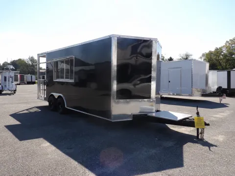 Photos of 2027 Hook & Line Cargo 8.5X20 BBQ Custom for sale in Cochran, GA at WOW Cargo Trailers