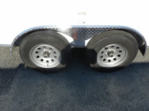 Another view of 2027 Seed Cargo 7X16 TA Custom for sale in Cochran, GA at WOW Cargo Trailers