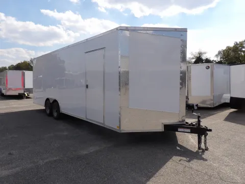 Another view of 2027 Seed Cargo 8.5X24 TA for sale in Cochran, GA at WOW Cargo Trailers