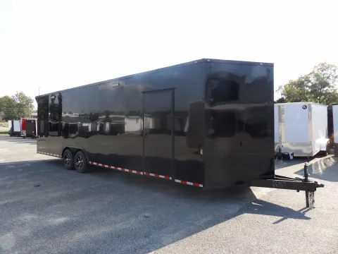 Another view of 2027 South GA Cargo 8.5X28 SGC Race for sale in Cochran, GA at WOW Cargo Trailers