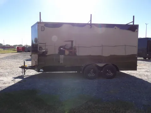 Photos of 2027 Steel Pines Cargo 7X16 TA Custom for sale in Cochran, GA at WOW Cargo Trailers