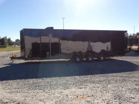 Another view of 2027 Hook & Line Cargo 8.5X30TTA5 for sale in Cochran, GA at WOW Cargo Trailers