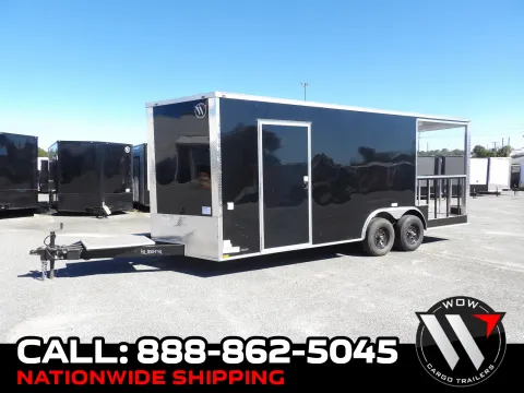 Black 2027 Hook & Line Cargo 8.5X20 BBQ Custom for sale in Cochran, GA