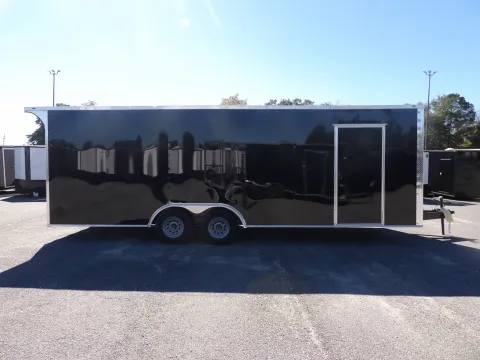 More photos of 2027 Steel Pines Cargo 8.5X24 TA Custom at WOW Cargo Trailers, GA