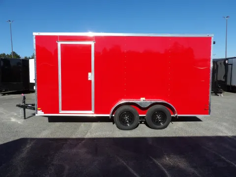 Photos of 2027 All World Trailers 7X16 Con Custom for sale in Cochran, GA at WOW Cargo Trailers