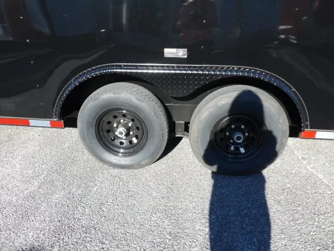 Another view of 2027 Hook & Line Cargo 8.5X26 Custom Race for sale in Cochran, GA at WOW Cargo Trailers