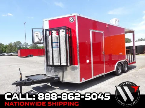 Red 2026 Steel Pines 8.5X20 Enclosed for sale in Cochran, GA