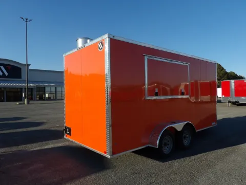 Another view of 2026 Diamond 7X16 Enclosed for sale in Cochran, GA at WOW Cargo Trailers