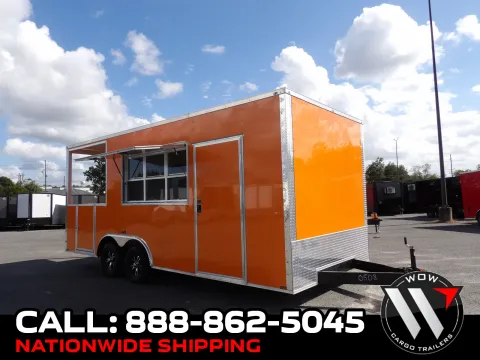 Orange 2025 Hook & Line Cargo 8.5X20 Enclosed for sale in Cochran, GA