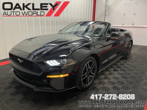Black 2023 Ford Mustang EcoBoost Premium for sale in Branson West, MO