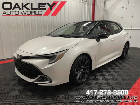 White 2025 Toyota Corolla Hatchback XSE for sale in Branson West, MO