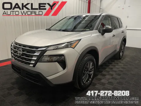 Silver 2024 Nissan Rogue S for sale in Branson West, MO