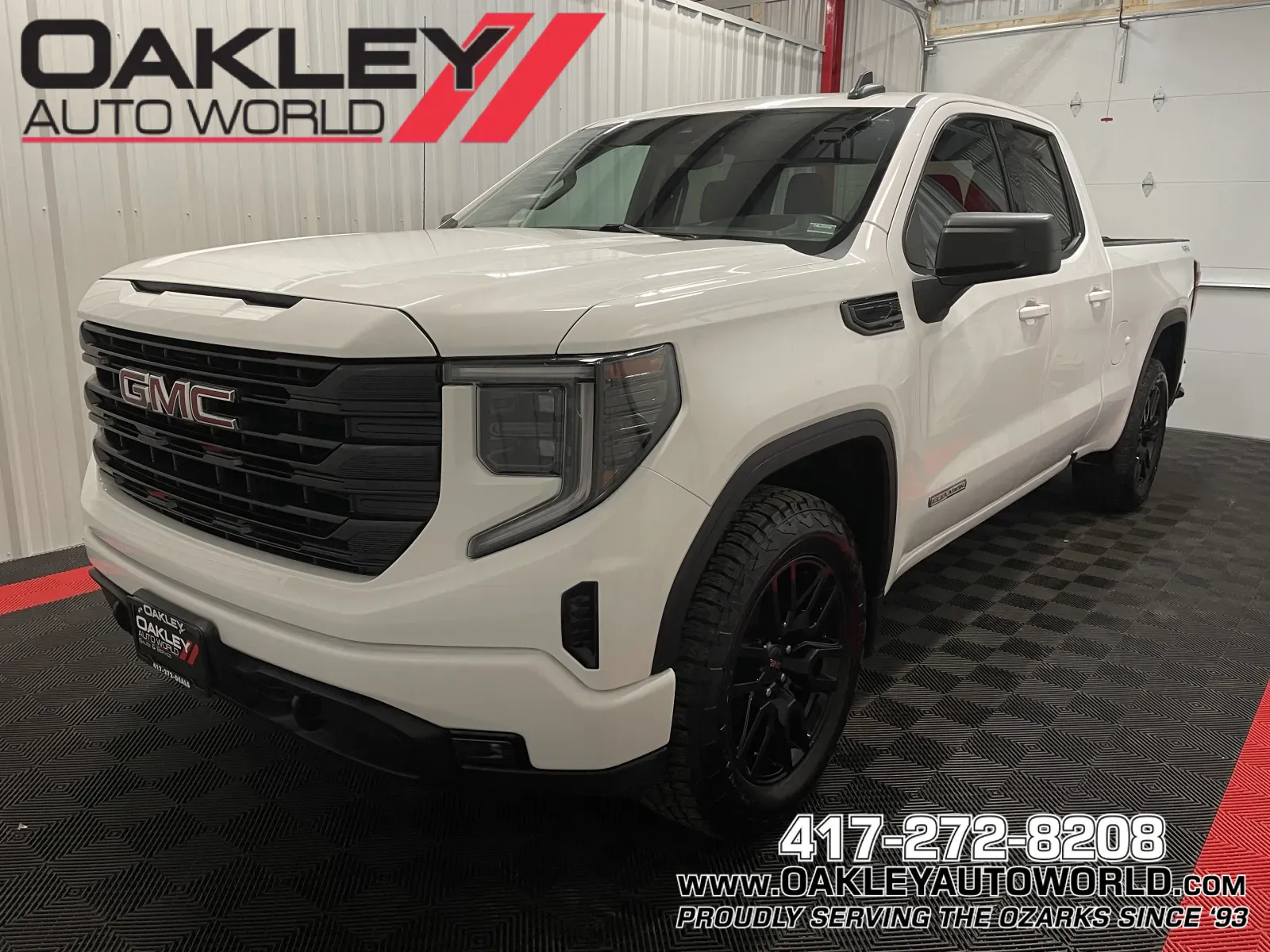 White 2024 GMC Sierra 1500 Elevation for sale in Branson West, MO
