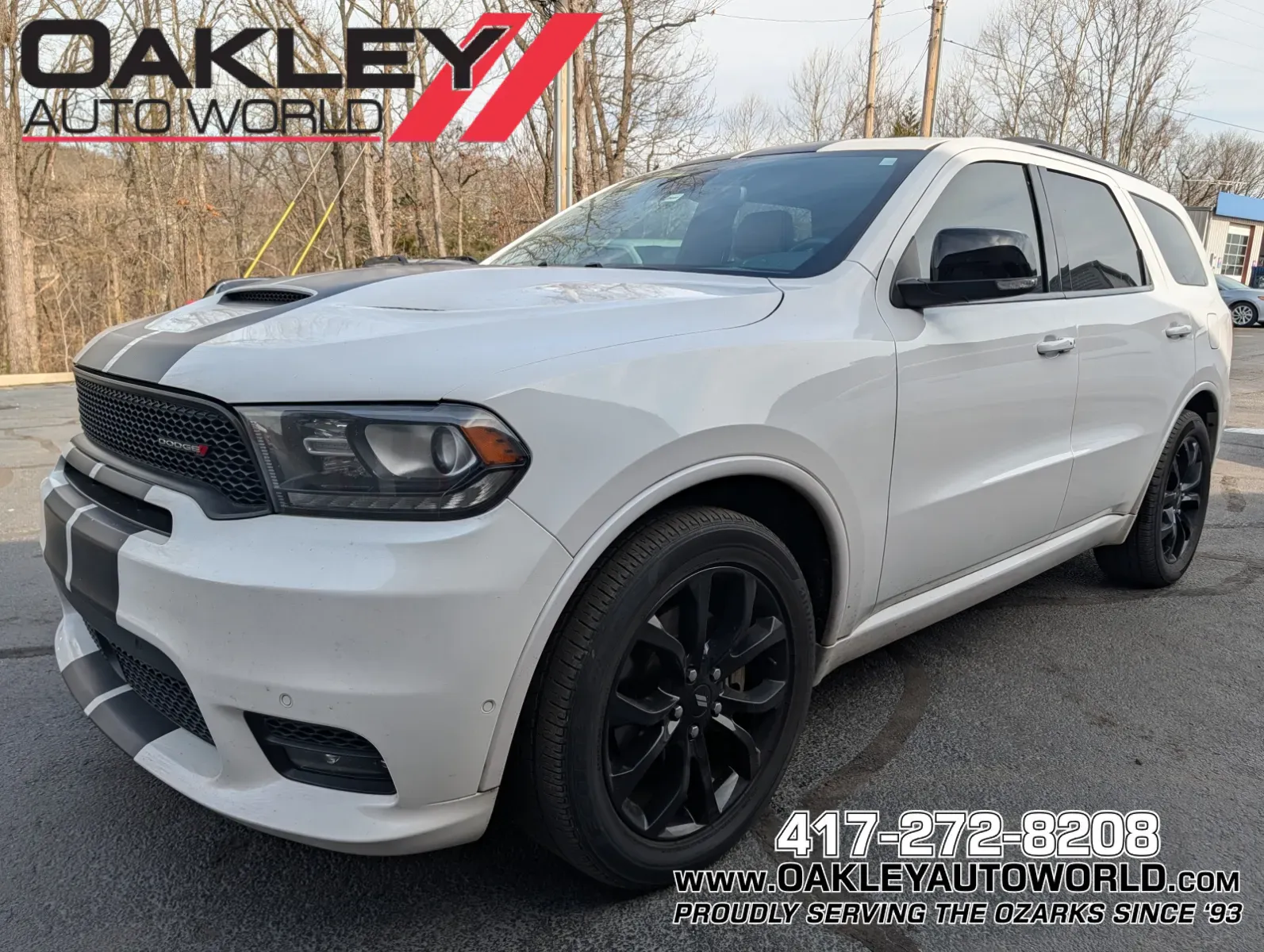 White 2019 Dodge Durango R/T for sale in Branson West, MO