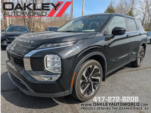 Silver 2022 Mitsubishi Outlander Black Edition for sale in Branson West, MO