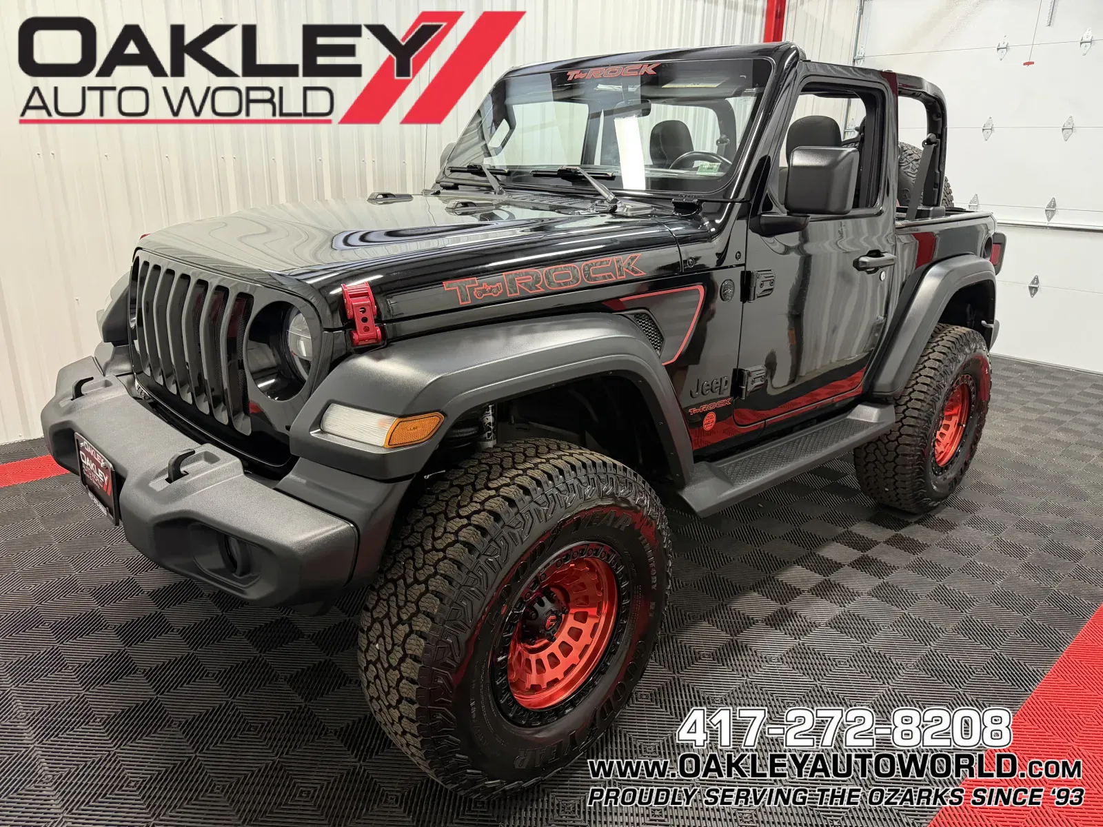 Black 2020 Jeep Wrangler Willys for sale in Branson West, MO