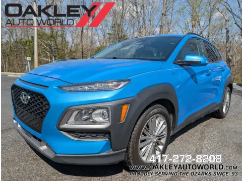 Blue 2018 Hyundai Kona SEL for sale in Branson West, MO