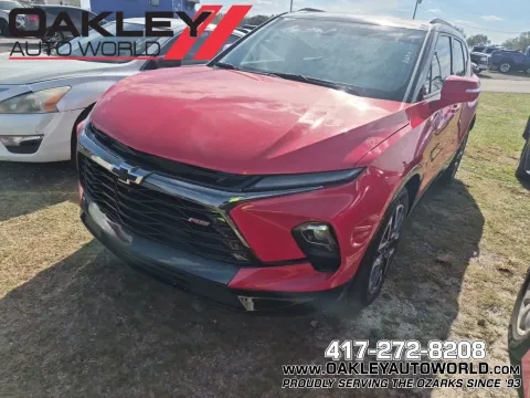 Red 2024 Chevrolet Blazer RS for sale in Branson West, MO