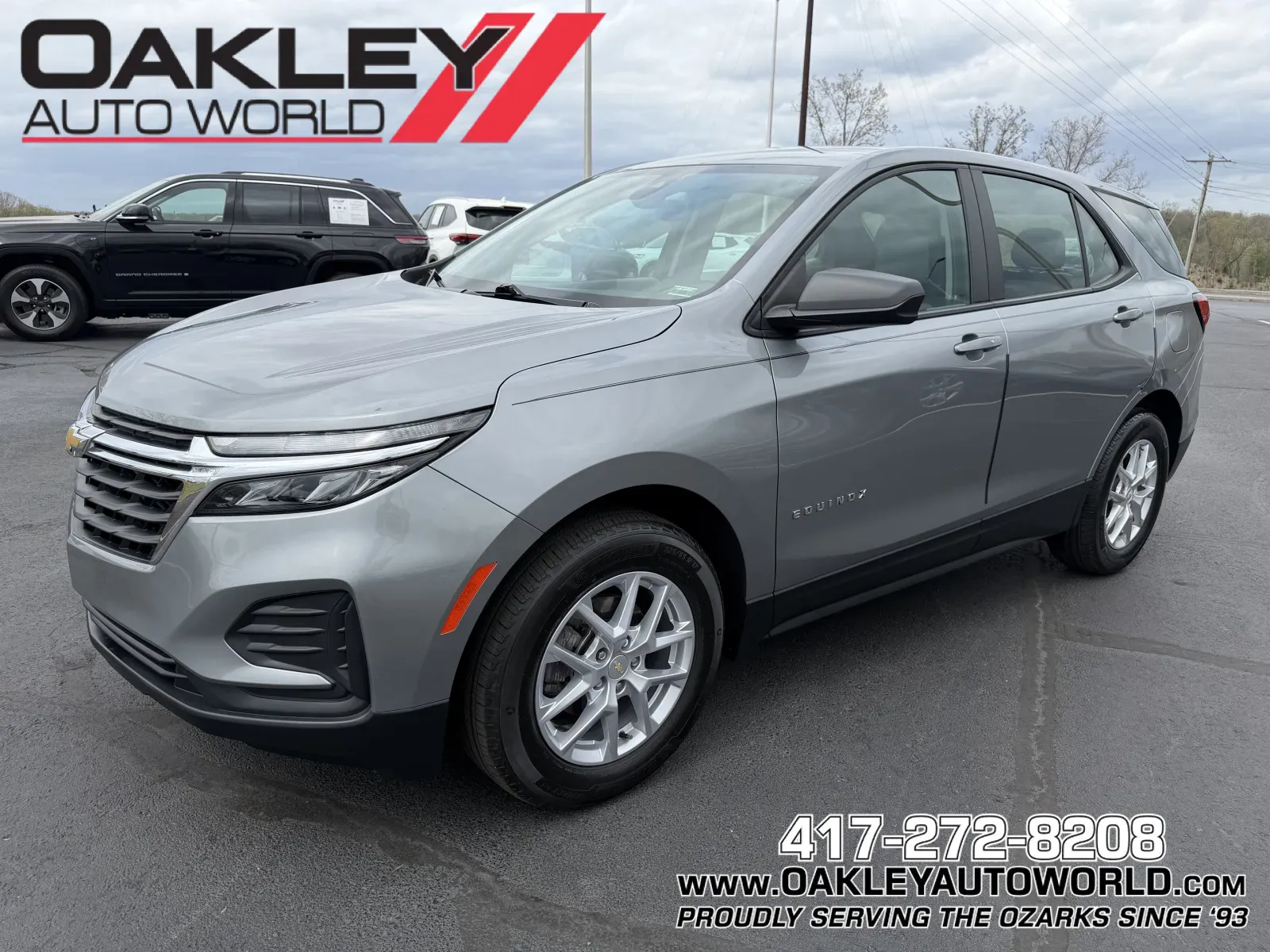 Gray 2023 Chevrolet Equinox LS for sale in Branson West, MO