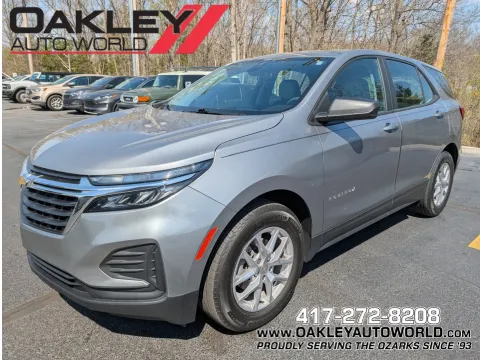 Gray 2023 Chevrolet Equinox LS for sale in Branson West, MO